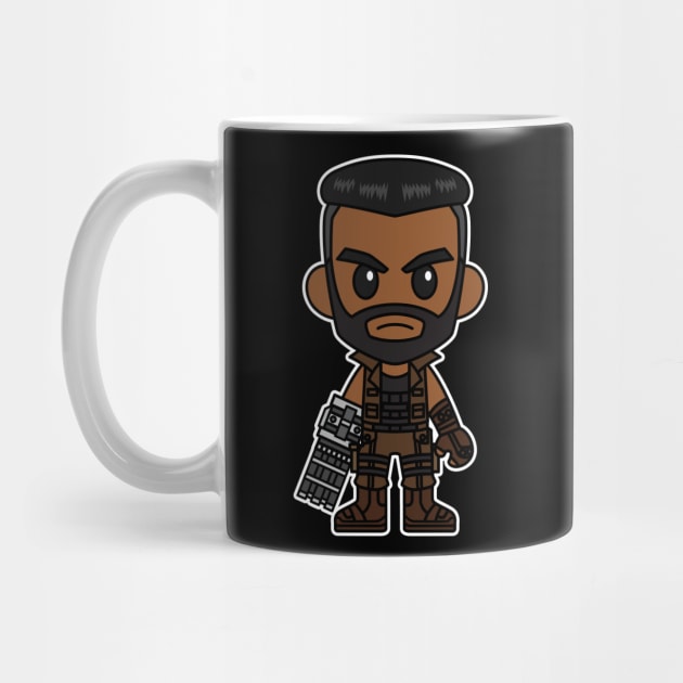 Chibi Barret Wallace by Chibi Pops